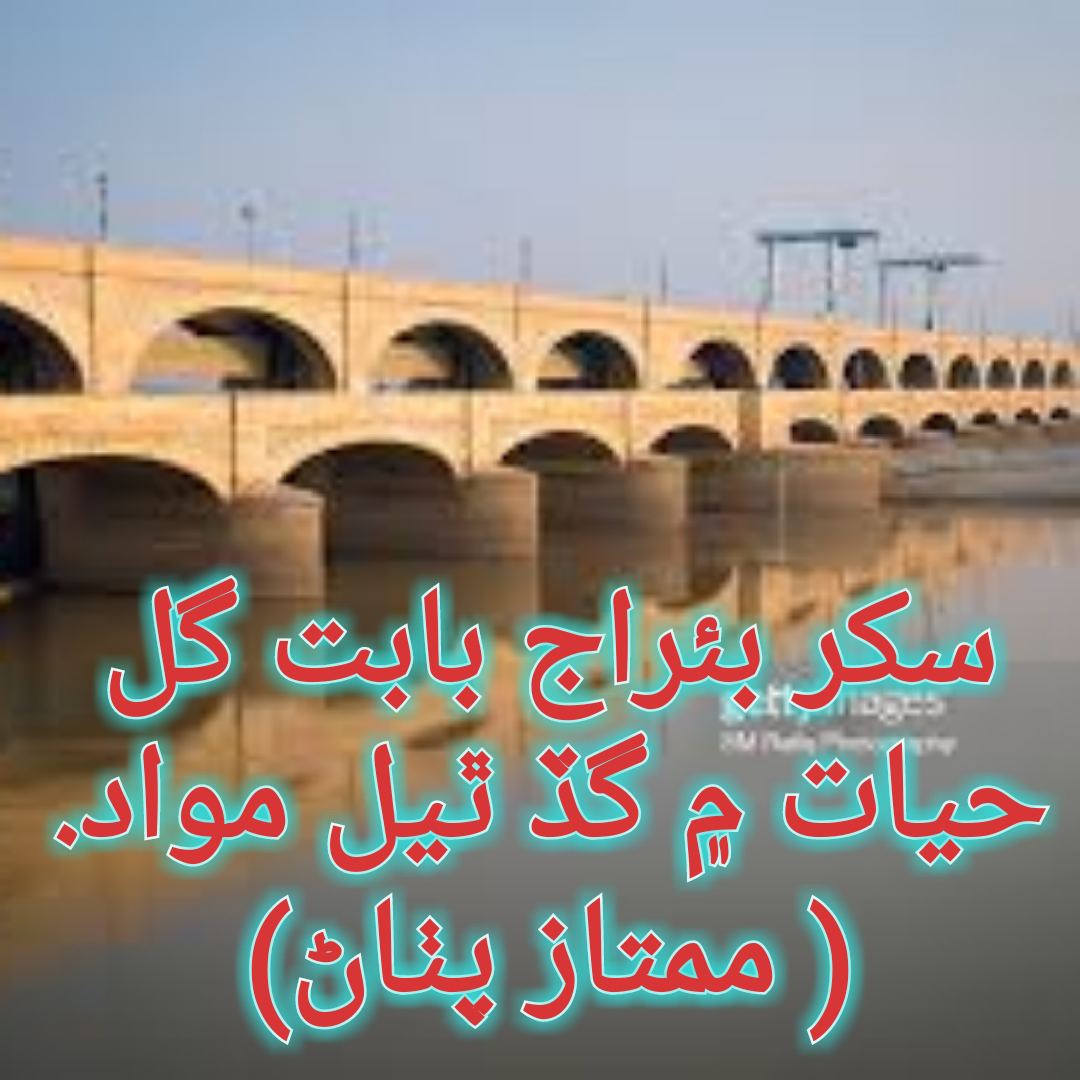 سکر بئراج بابت گل حيات ۾ گڏ ٿيل مواد.