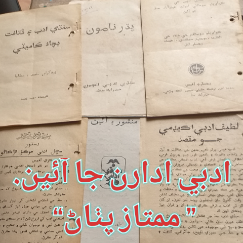 ادبي ادارن جا آئين